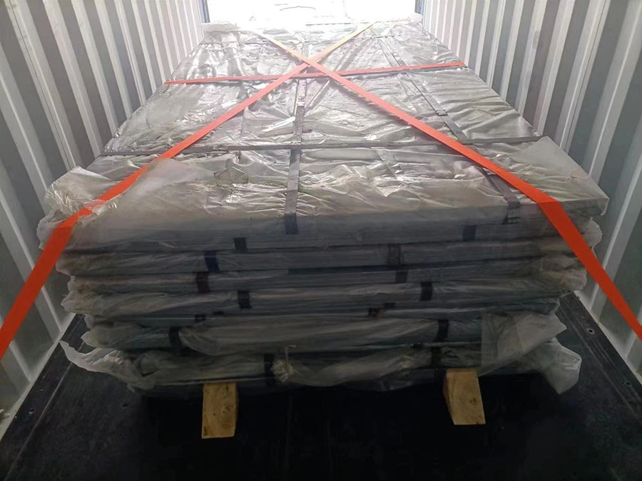 Over 50 Tons of Steel Plates Shipped to Mundra, India