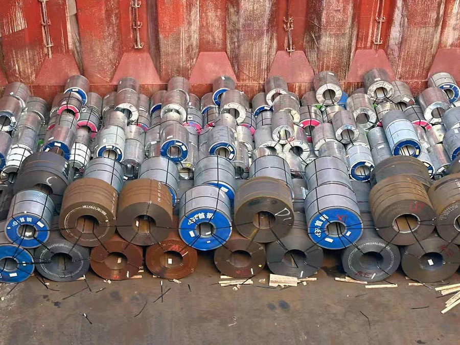 Over 1,000 tons of Q235B Carbon Steel Coils shipped to Pakistan