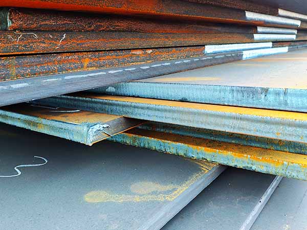 Welding process for ABS AH36 marine steel plates