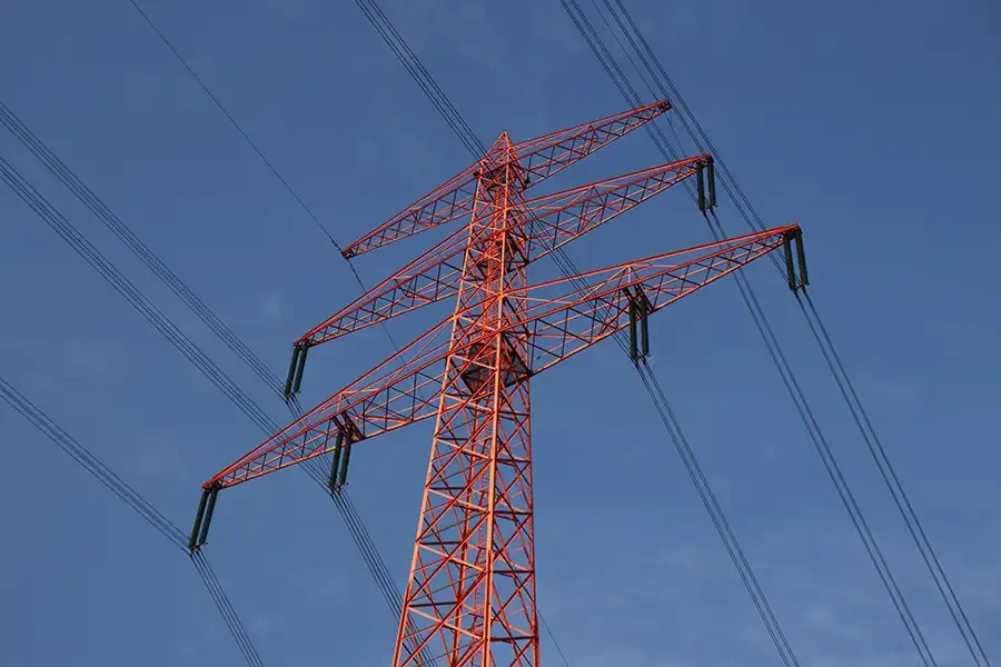 Weathering Steel Power Transmission Towers